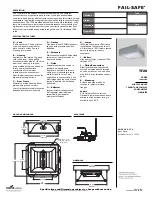 Preview for 1 page of Cooper Lighting FAIL-SAFE TF28 Specification Sheet