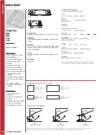 Preview for 1 page of Cooper Lighting Fenestra 112 Specification Sheet