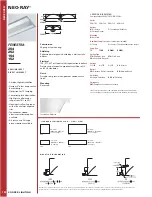 Preview for 1 page of Cooper Lighting Fenestra 152 Specification Sheet