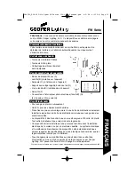 Preview for 13 page of Cooper Lighting FW Series Instruction Manual