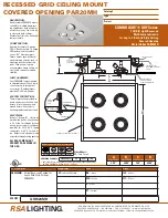 Preview for 1 page of Cooper Lighting GRF420MH Specification Sheet