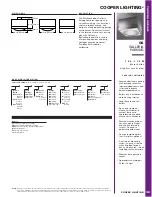 Preview for 1 page of Cooper Lighting GS Specification Sheet