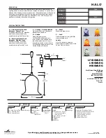 Preview for 1 page of Cooper Lighting Halo H1BSMLRG Specification