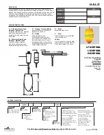 Cooper Lighting Halo H1DRPSML Specification предпросмотр