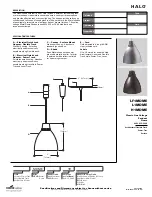 Preview for 1 page of Cooper Lighting Halo H1MDME Specification