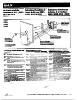 Предварительный просмотр 2 страницы Cooper Lighting HALO H2520 Installation Instructions