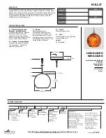 Cooper Lighting Halo H2HALOLRG Specification preview