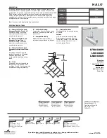 Предварительный просмотр 1 страницы Cooper Lighting Halo L5063039 Specification