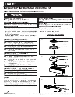 Cooper Lighting Halo LA995 Installation Instructions preview