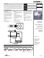 Cooper Lighting Halo LZR51017 Specification Sheet preview