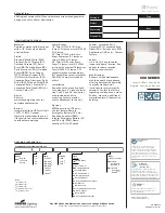 Cooper Lighting Interior Wall Luminaire 608 Specification Sheet preview