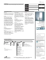 Preview for 1 page of Cooper Lighting Interior Wall Luminaire 622 Specification Sheet