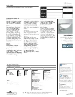 Cooper Lighting Interior Wall Luminaire 649 Specification Sheet preview