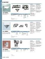 Preview for 1 page of Cooper Lighting Interior Wall Luminaire 652 Specification Sheet