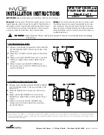 Preview for 1 page of Cooper Lighting INVUE IMI-567 Installation Instructions