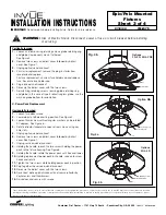 Предварительный просмотр 3 страницы Cooper Lighting INVUE IMI-575 Installation Instructions