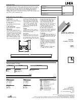 Предварительный просмотр 1 страницы Cooper Lighting LINEA LV114 Specification Sheet