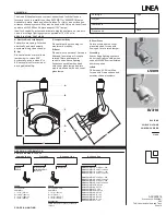 Cooper Lighting LINEA LV309 Specification Sheet preview