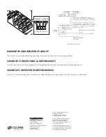 Предварительный просмотр 9 страницы Cooper Lighting LRM347 Technical Data Manual