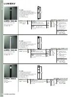 Preview for 1 page of Cooper Lighting Lumiere Aspen 1900-AA Specification Sheet