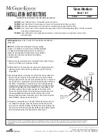 Preview for 1 page of Cooper Lighting MCGRAW-EDISON IMI-687 Installation Instructions