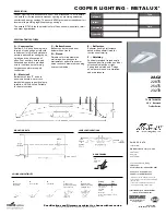 Предварительный просмотр 1 страницы Cooper Lighting Metalux 232T8 Specification