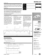 Preview for 1 page of Cooper Lighting Metalux 2HB25 Specification Sheet