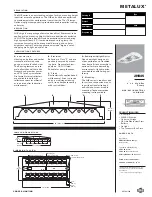 Preview for 1 page of Cooper Lighting Metalux 2HB45 Specification Sheet