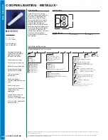 Preview for 1 page of Cooper Lighting Metalux 430 Specification Sheet