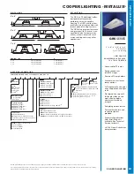 Cooper Lighting Metalux GR5 SERIES Specification Sheet preview