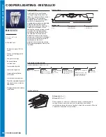 Cooper Lighting Metalux RK Series Specifications preview