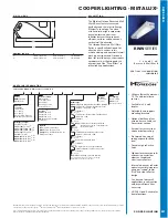 Preview for 1 page of Cooper Lighting METALUX RWW Series Specifications