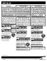 Preview for 2 page of Cooper Lighting METALUX SNLED Installation Instructions