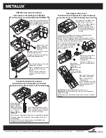 Preview for 1 page of Cooper Lighting METALUX SSF Assembly Instructions