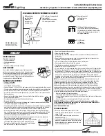 Preview for 1 page of Cooper Lighting MS80 Instruction Manual