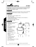 Предварительный просмотр 7 страницы Cooper Lighting N175MV Instruction Manual