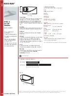 Preview for 1 page of Cooper Lighting Neo-Ray 201-IW Specifications