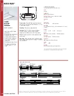 Cooper Lighting Neo-Ray 93-DIP Specification Sheet preview