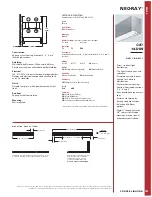 Предварительный просмотр 1 страницы Cooper Lighting Neo-Ray Geo 14-DIW Specification