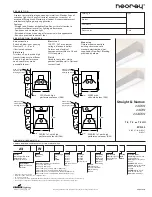 Preview for 1 page of Cooper Lighting nooray 23ADIW Specification Sheet