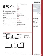 Preview for 1 page of Cooper Lighting Nuage 301-IW Specification Sheet