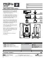 Cooper Lighting Open Back Machined Fixture PM122ob Specification Sheet preview