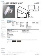 Cooper Lighting ORL15SWWXX Datasheet предпросмотр