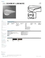 Предварительный просмотр 1 страницы Cooper Lighting OVL91SWW4E Datasheet