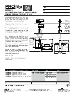 Preview for 1 page of Cooper Lighting PM115obi Specification Sheet