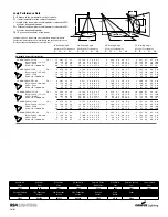 Предварительный просмотр 2 страницы Cooper Lighting PM134OB Specification Sheet