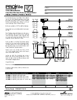 Preview for 1 page of Cooper Lighting PM138cb Specification Sheet