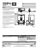 Cooper Lighting PM613OB Specification Sheet preview