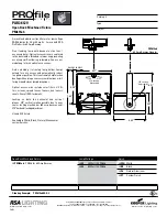 Предварительный просмотр 1 страницы Cooper Lighting PM615ob Specification Sheet