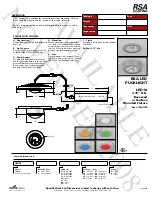 Preview for 1 page of Cooper Lighting RSA LED10 Specification